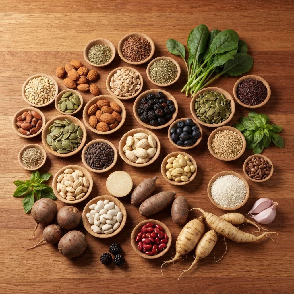 Natural plant-based foods